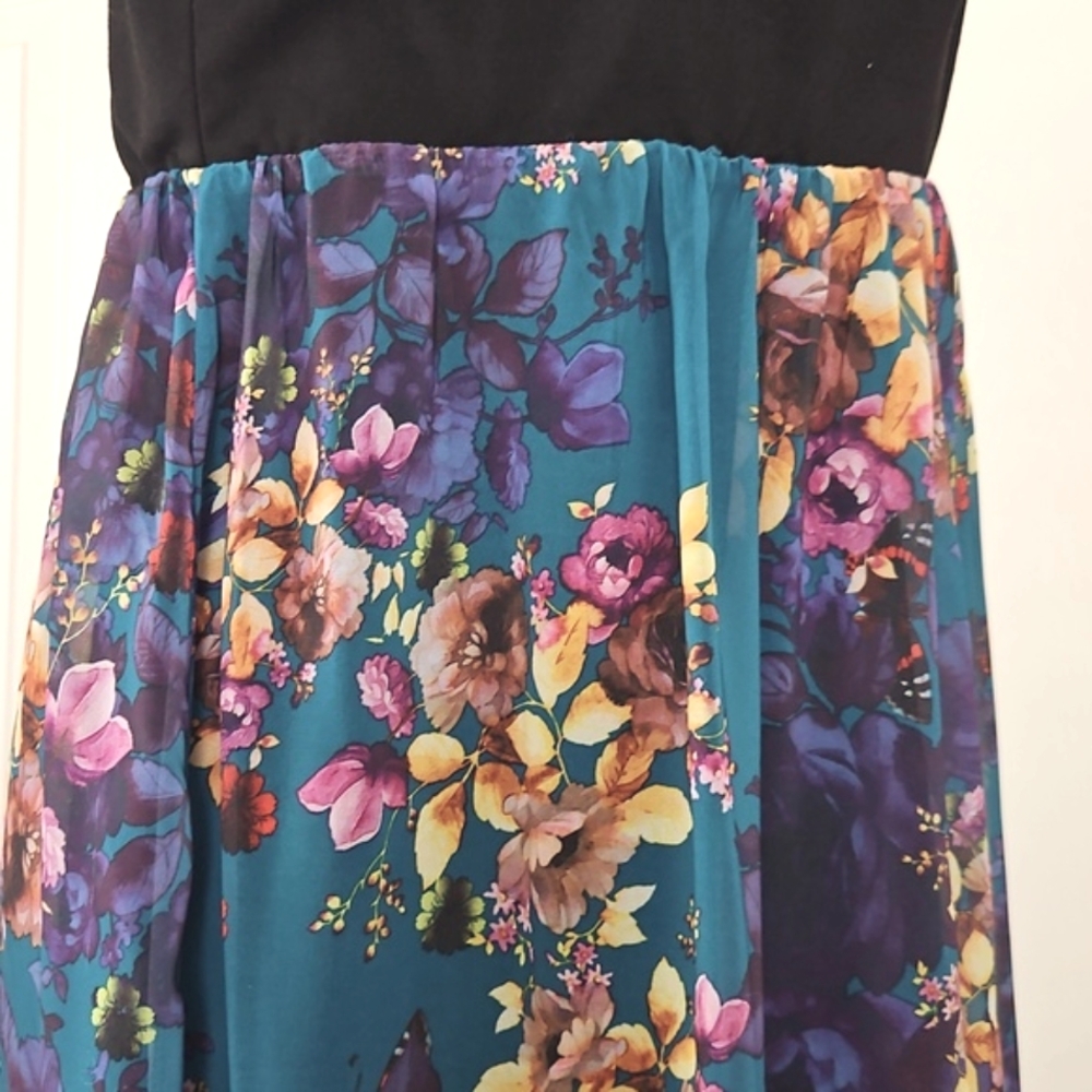 Torrid NWT Strapless Floral Dress - Picture 2 of 6